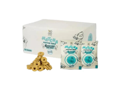 Dr.Baby Matcha Butter & Salt Protein Rings - 60 Gram - 12 Pieces - CAFELAX
