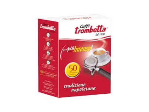Trombetta Piu Intenso Easy Serving Pods - 50 Pods - CAFELAX