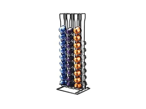 Oasiswj Nespresso Capsules Holder - 60 Capsules - Black - CAFELAX