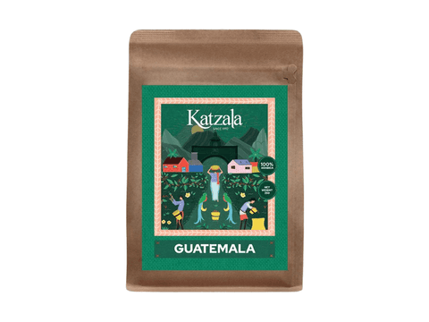 Katzala Single Origin "Guatemala" Whole Beans Coffee 250g - CAFELAX