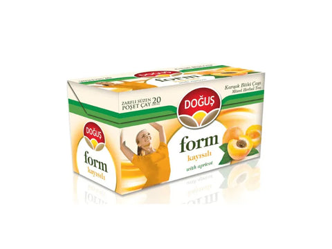 Dogus Form Tea With Apricot - 20 Bags - CAFELAX