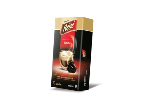 Cafe Rene Sublimo Coffee Capsules - 10 Capsules - CAFELAX