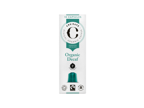 Cru Kafe Decaf Organic Coffee Capsules - 10 Capsules