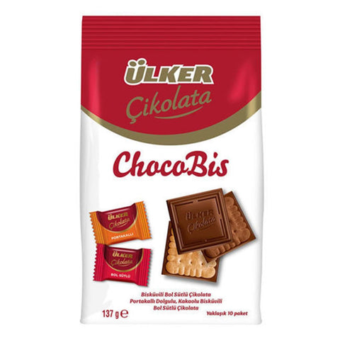 Ulker Cikolata ChocoBis Biscuits With Chocolate 137g