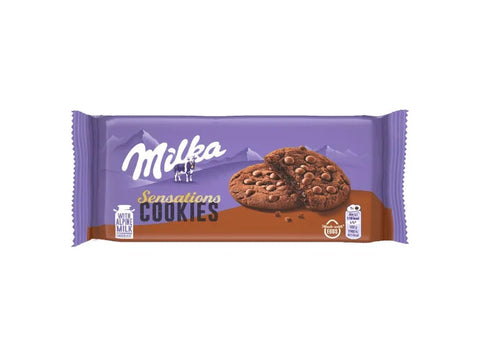 BISCUITS MILKA SENSATIONS CHOCO 156g - CAFELAX
