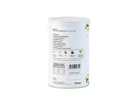 Dr.Baby Matcha With Dried Lemon & Ginger 125g - CAFELAX