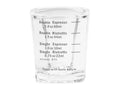 Measuring Espresso Cup - 2- Shoots - 60Ml - CAFELAX