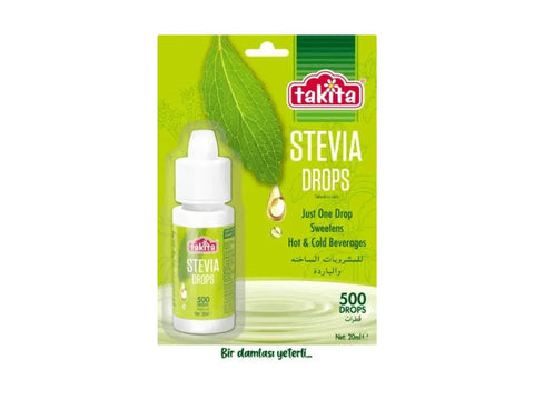 Takita Stevia Sweetener 500 Drops - CAFELAX
