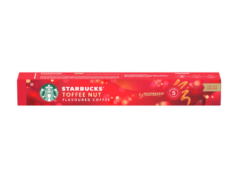 Starbucks - LIMITED EDITION - Toffee Nut Coffee Capsules - 10 Capsules