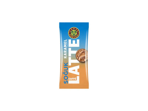 Kahve Dunyasi Caramel Iced Caffe Latte Instant Coffee - 1 Sachet - CAFELAX