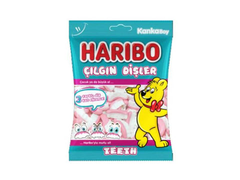Haribo Teeth Candy 80g
