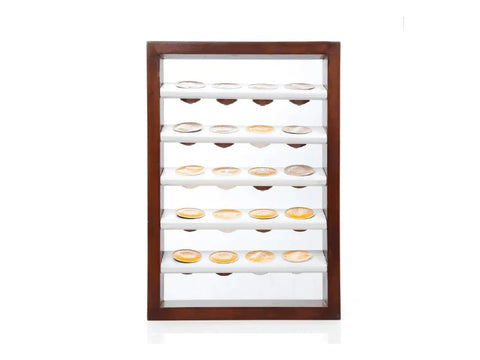 BeanWrap Handmade Wooden Dolce Gusto Compatible Capsules Stand - 24 Capsules - CAFELAX