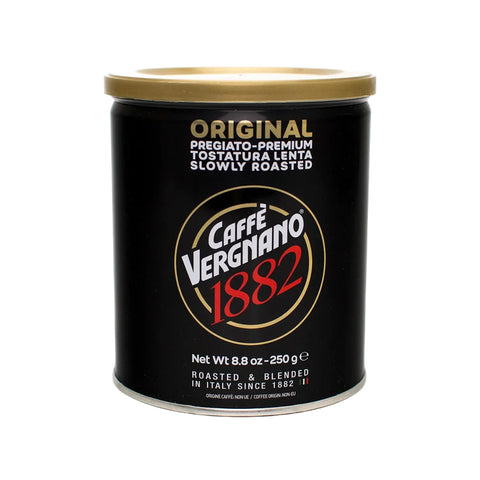 Caffè Vergnano Original Espresso Ground Coffee Can 250g