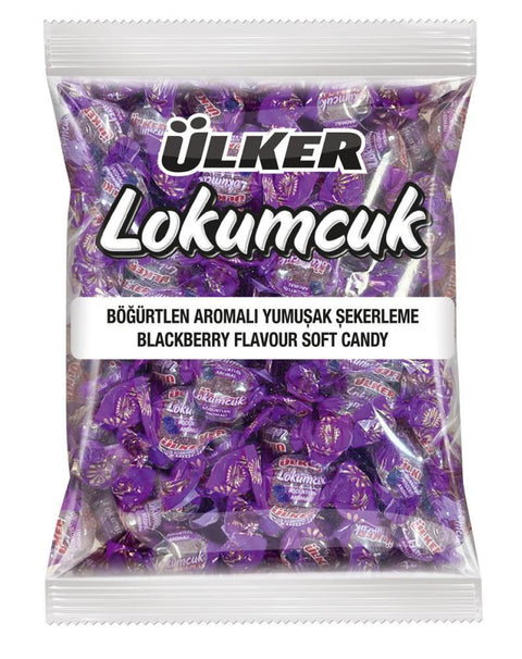 Ulker Lokumcuk Blackberry Flavored Soft Candy 1 kg