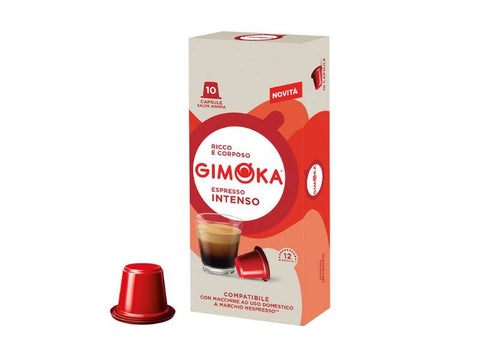 Gimoka Espresso Intenso Coffee Capsules - 10 Capsules
