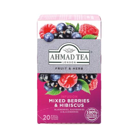 Ahmad Tea Mixed Berries & Hibiscus Tea 20 Bags