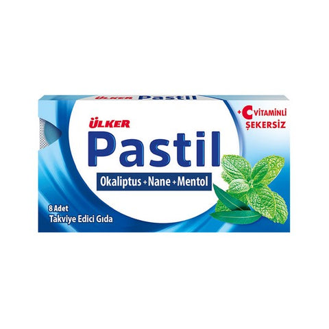 Ülker Pastil Eucalyptus Mint Candy 22.4g