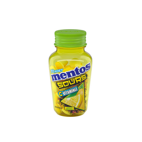 Mentos Sugar-Free Sour with Vitamin C and Limon Flavor 49g