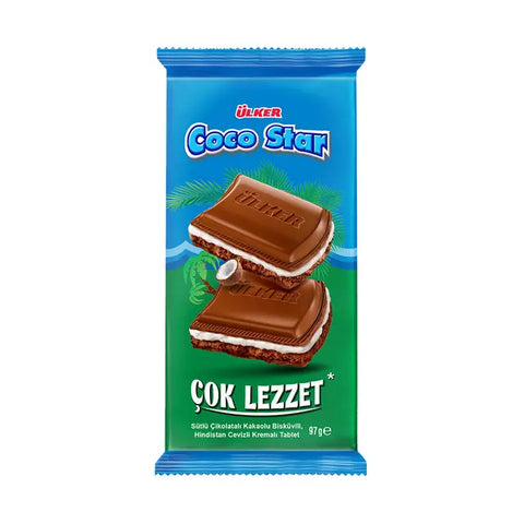 Ülker Coco Star Chocolate Tablet 97g