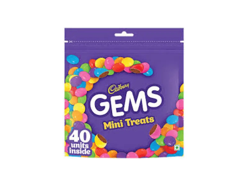Cadbury Imported Gems Mini Treats 126.4g – CAFELAX