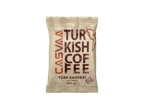 Casvaa Medium Plain Turkish Coffee 100g - CAFELAX