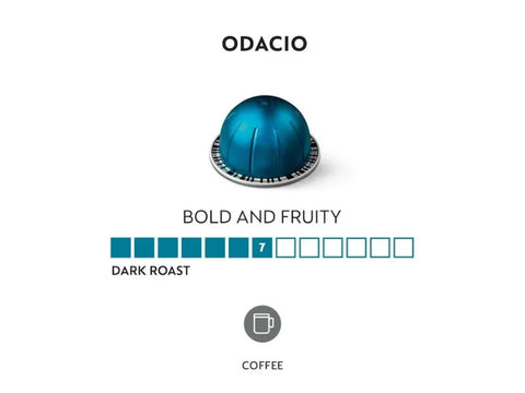 Nespresso Odacio Vertuo Capsules - 10 Capsules