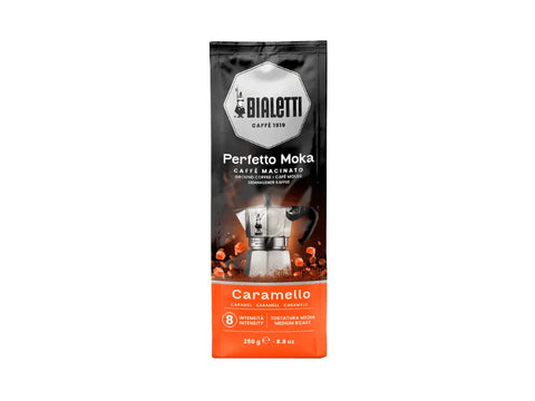 Bialetti Perfetto Moka Caramello Ground Coffee 250g - CAFELAX