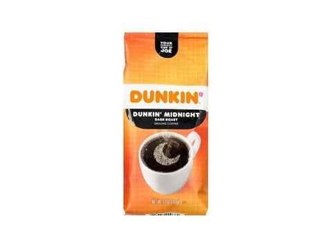 Dunkin Midnight Ground Coffee 311g - CAFELAX