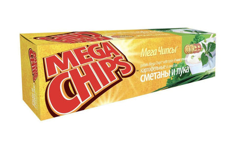 Mega Chips With Sour Cream & Onion 50g