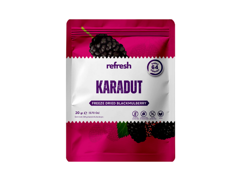 Refresh Freeze Dried Chips black Mulberry 20g - CAFELAX