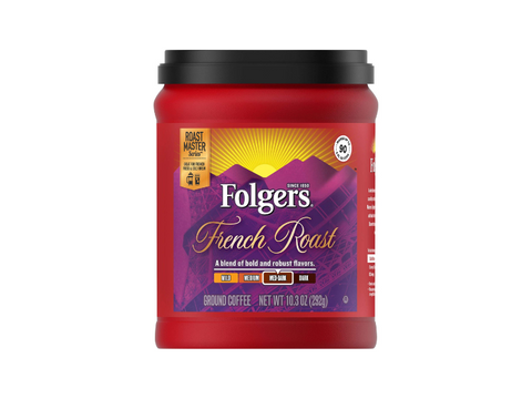 Folgers French Roast Ground Coffee 250g
