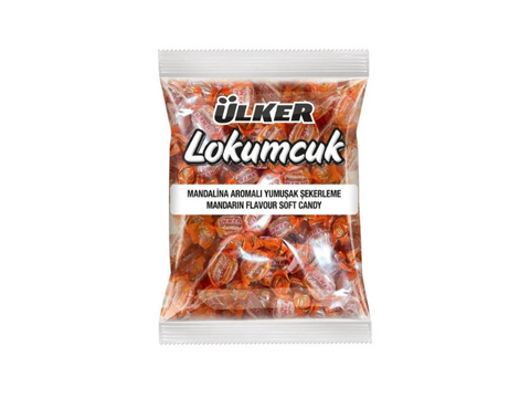 Ulker Lokumcuk mandarin Flavored Soft Candy 1 kg