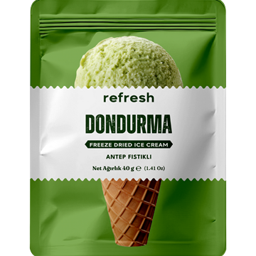 Refresh Freeze Dried Ice Cream Pistachios 30 g - CAFELAX