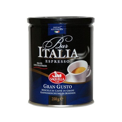 Saquella Gran Gusto Ground Coffee Can 250g