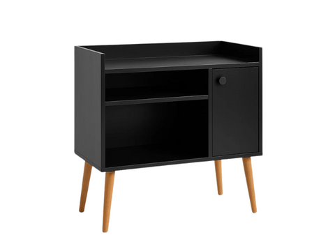 Modern Multi-Use Coffee Corner with Glass Top – Elegant & Functional Design - CAFELAX