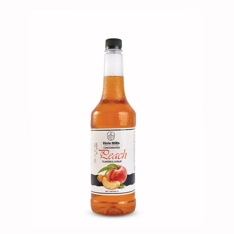Dixie Mills Peach Syrup 1L
