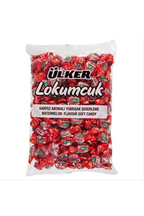 Ulker Lokumcuk  Watermelon Flavored Soft Candy 1 kg