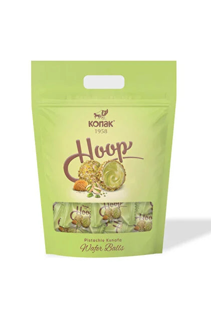 Konak Hoop Pistachio Kunafa Wafer Ball 250g