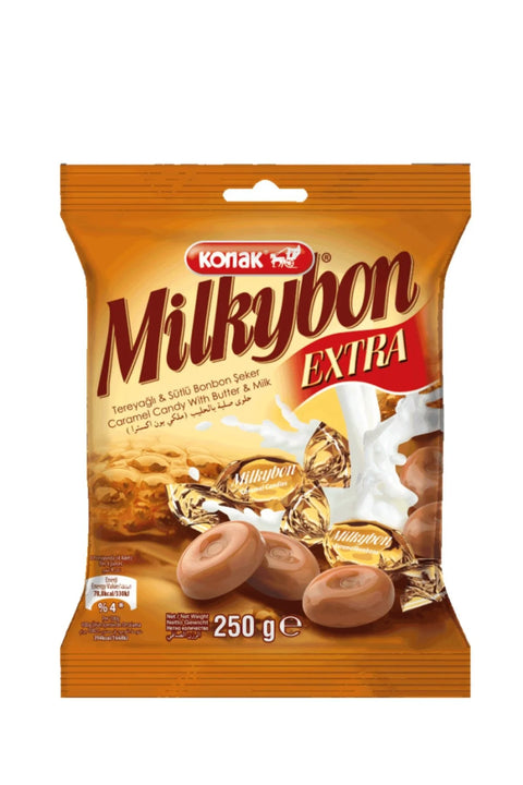 Konak Milkybon Extra Caramel With Butter & Milk 250g