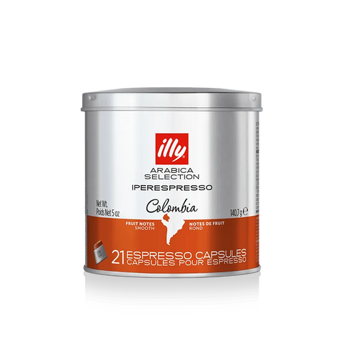 illy iperEspresso Capsules Colombia Roast 21 Capsules - CAFELAX