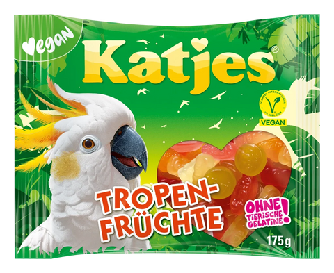 Katjes Tropical fruits Candy 175g
