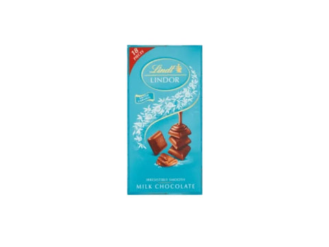 Lindt Lindor Milk Chocolate With Salted Caramel 100g - CAFELAX