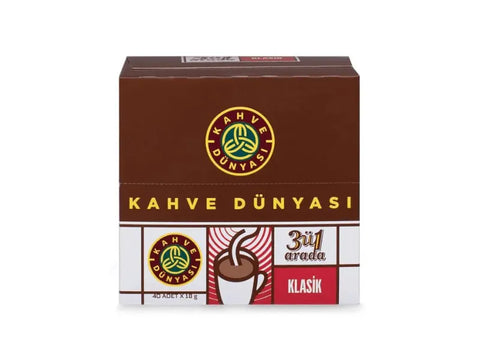 Kahve Dunyasi Instant Coffee Classic 3*1 - 1 Sachet - CAFELAX