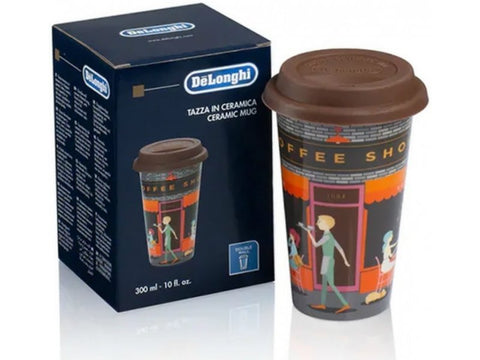 Delonghi Ceramic Double-Wall Mug - 300ml