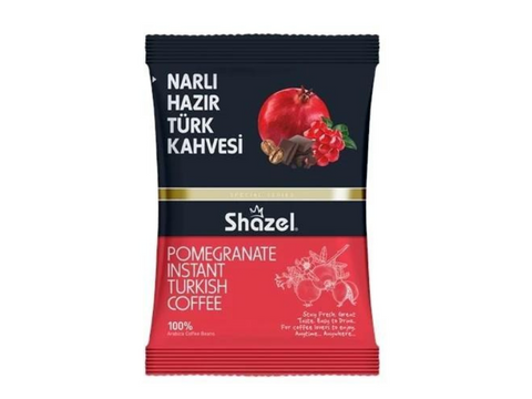 Shazel 100% Arabica Pomegranate Instant Turkish Coffee 100g
