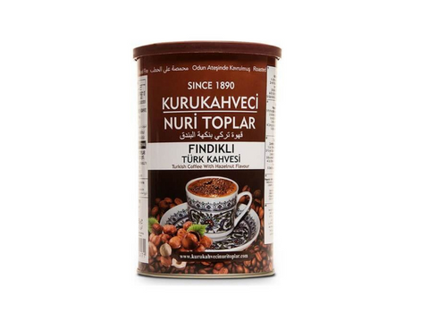 Nuri Toplar Turkish With Hazelnut Coffee 250g