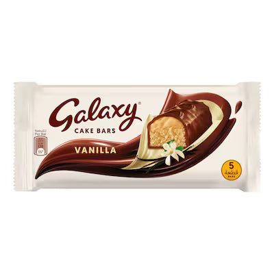 5 * Galaxy Vanilla Cake Bar 5 * 27g - 135g