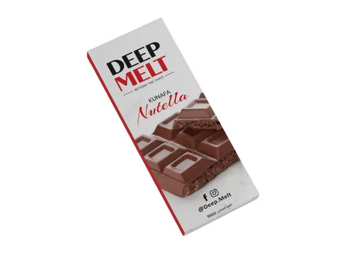 Deep Melt Kunafa Nutella Chocolate 160g - CAFELAX