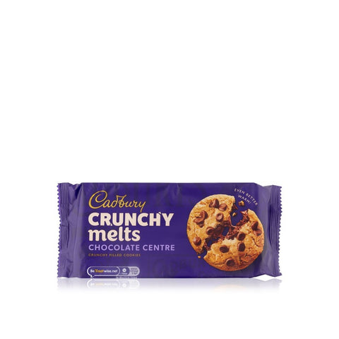 Cadbury Crunchy Melts Cookies Chocolate Centre 156g