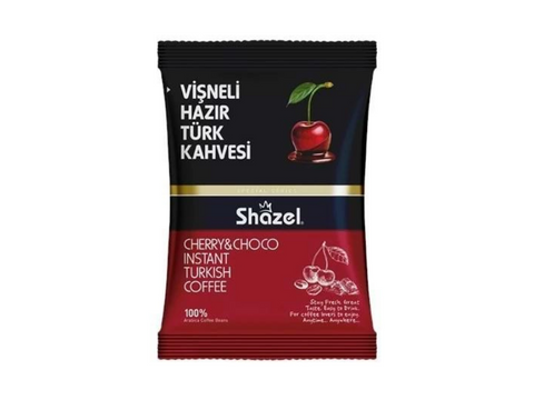 Shazel 100% Arabica Cherry & Choco Instant Turkish Coffee 100g